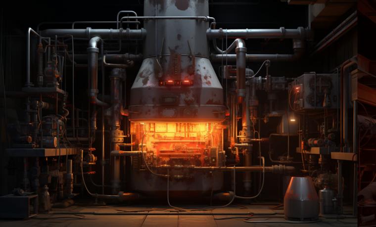 induction copper melting furnace