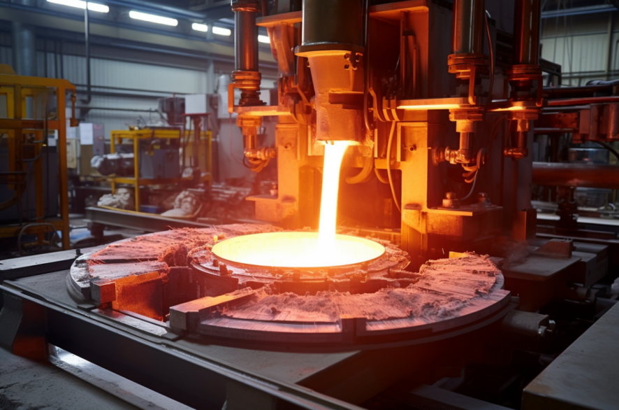 induction furnace for copper melting