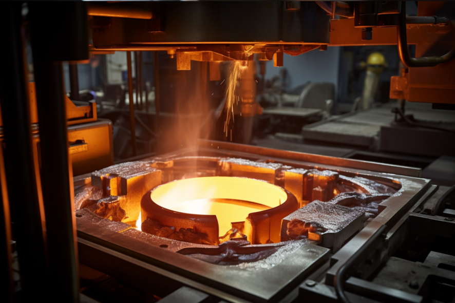 medium frequency induction furnace